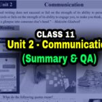 Unit-2-Communicaiton-Notes